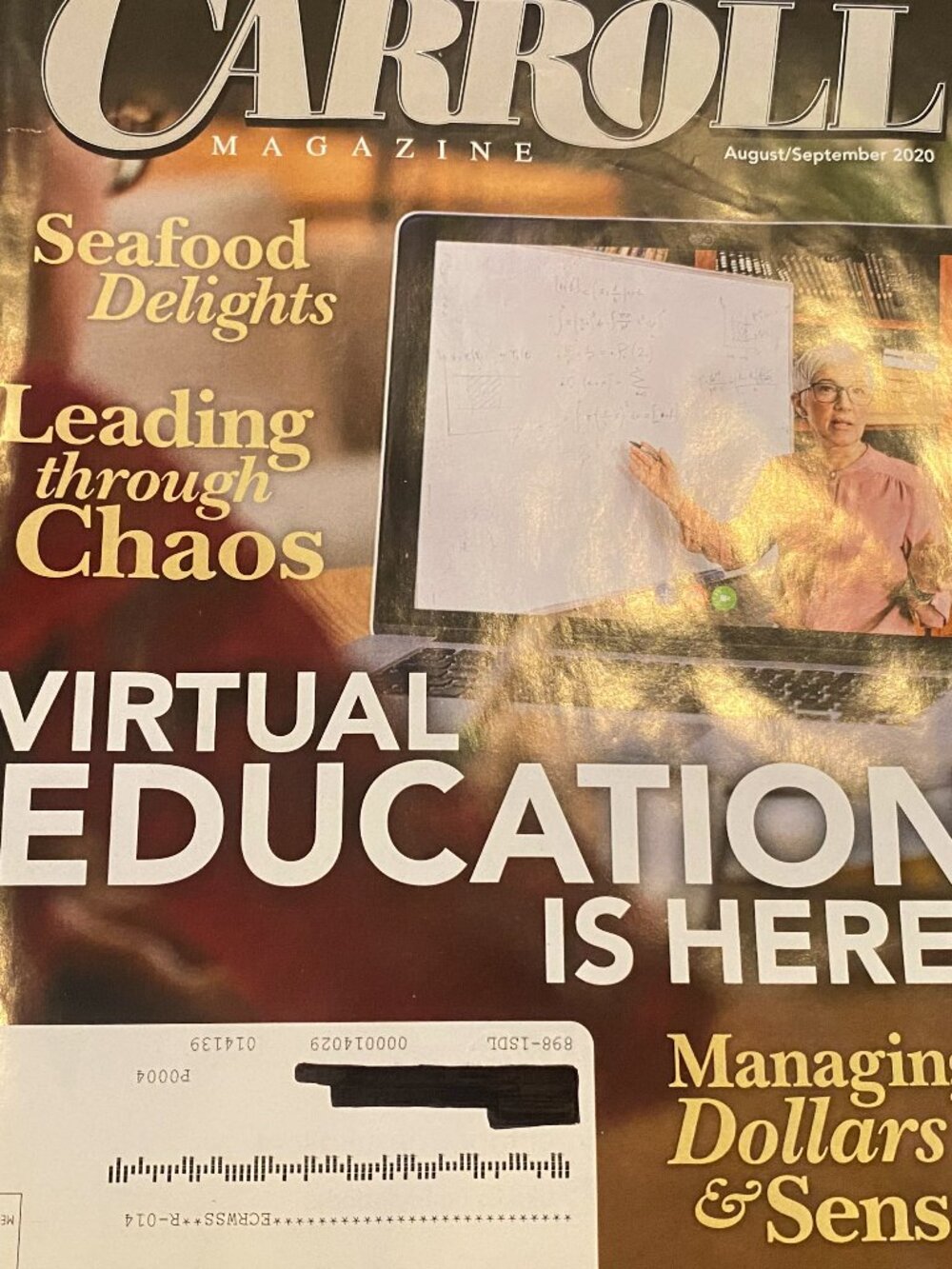 Carroll Magazine August/September 2020 Issue-Virtual Education is Here!